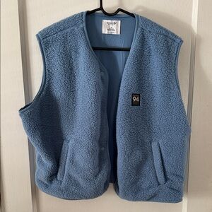 Old Navy Light Blue Sherpa Vest